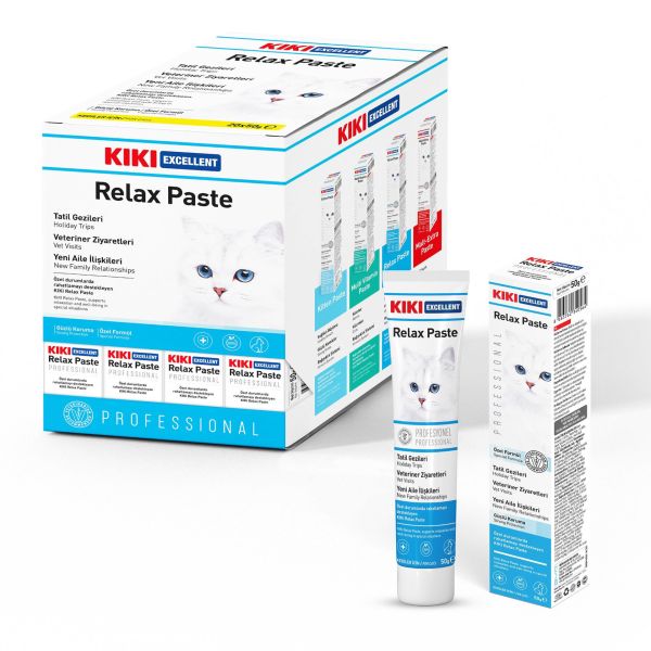 KIKI Excellent Kedi Relax Paste Macun 50 gr. 20 Adet (Kutu)