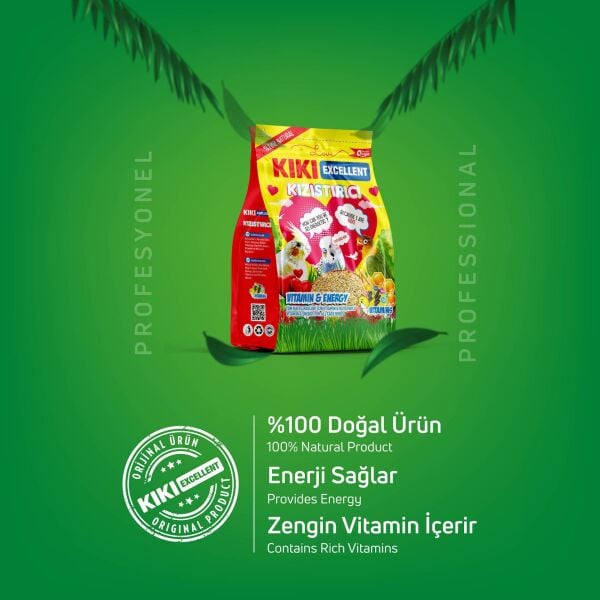 KIKI Excellent Kuş Kızıştırıcı 150 Gr. 12 Adet (Kutu)