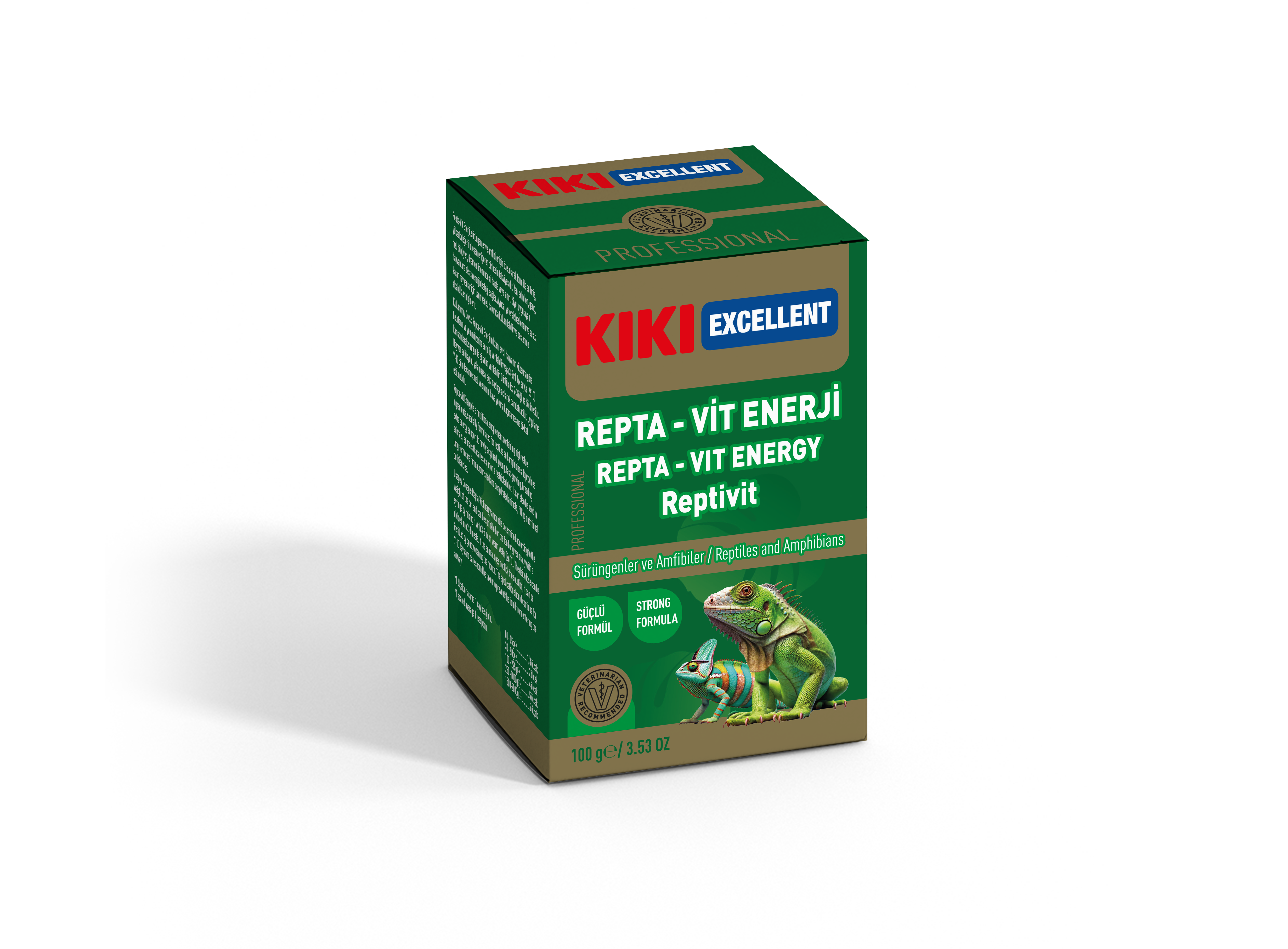 KİKİ EXCELLENT SÜRÜNGEN & AMFİBİLER İÇİN REPTA-VİT ENERJİ TOZU 100GR. KSTV109