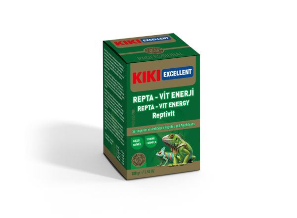 KİKİ EXCELLENT SÜRÜNGEN & AMFİBİLER İÇİN REPTA-VİT ENERJİ TOZU 100GR. KSTV109