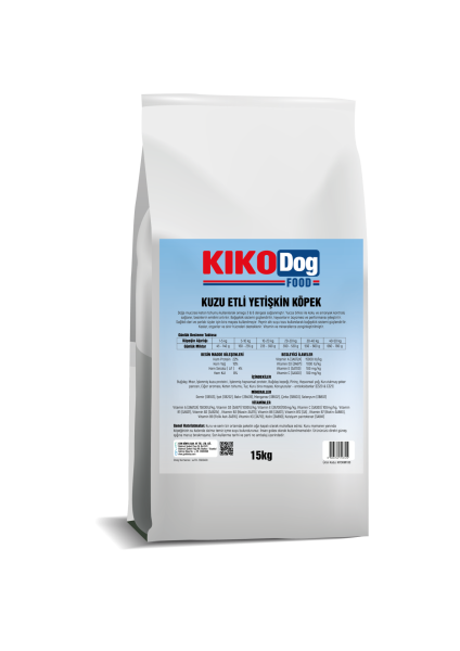 YETİŞKİN KÖPEK MAMASI 15KG - KUZU ETLİ