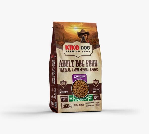 YETİŞKİN KÖPEK MAMASI 15KG - KUZU ETLİ