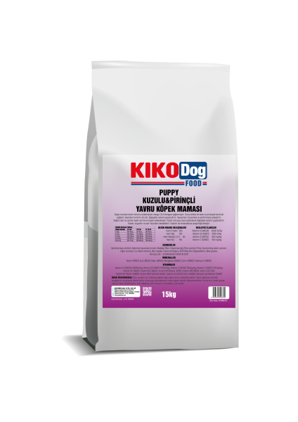 YAVRU KÖPEK MAMASI 15KG - KUZULU & PİRİNÇLİ