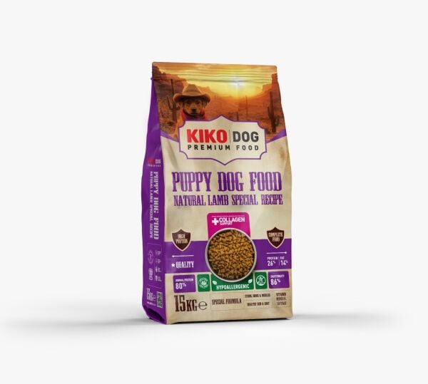 YAVRU KÖPEK MAMASI 15KG - KUZULU & PİRİNÇLİ