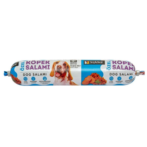 YepVital Köpek Salamı Balık Etli (9x200 gr) - KUTU