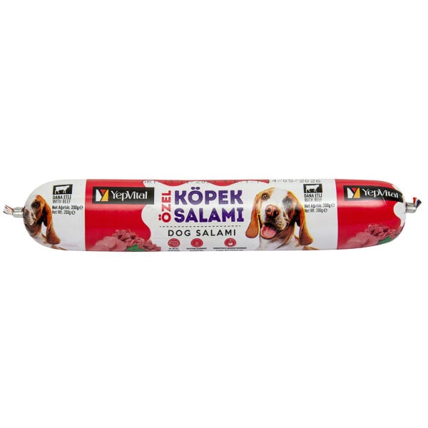 YepVital Köpek Salamı Dana Etli (9x200 gr) - KUTU