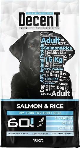 Decent Adult Dog Salmon 3 kgx4-Adet