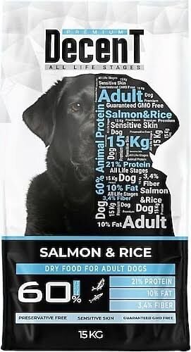 Decent Adult Dog Salmon 3 kgx4-Adet