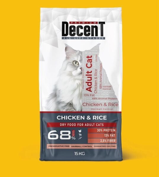 Decent Cat Chicken 15 Kg