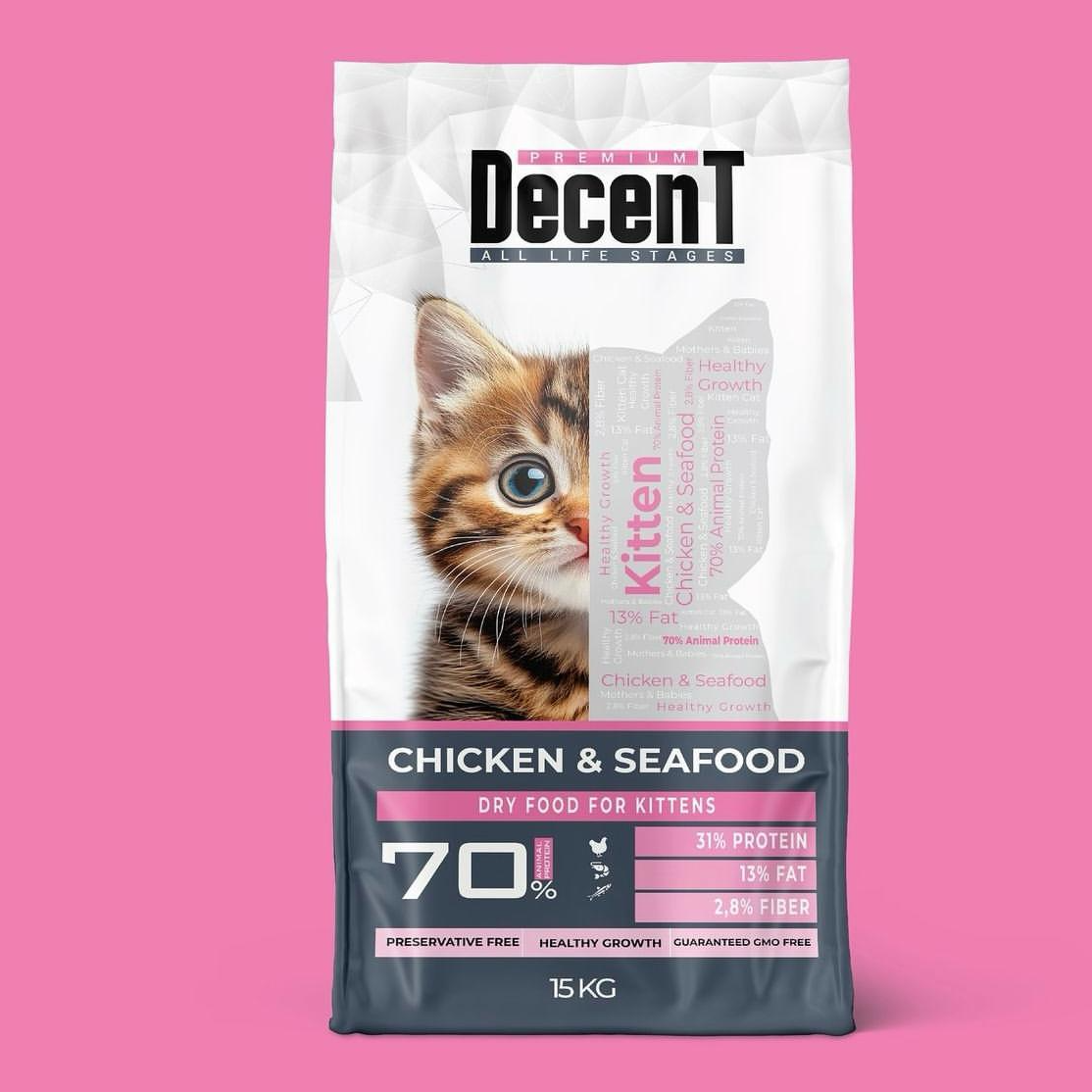 Decent Cat Kıtten 15-Kg