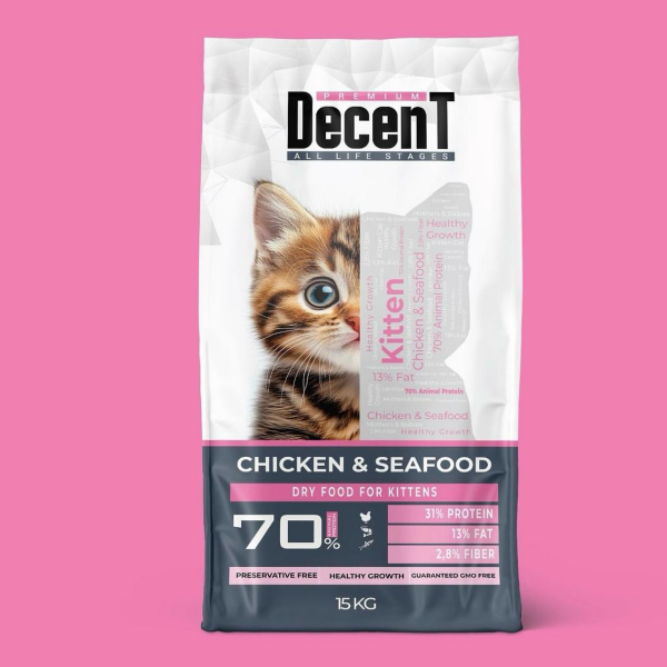 Decent Cat Kıtten 15-Kg