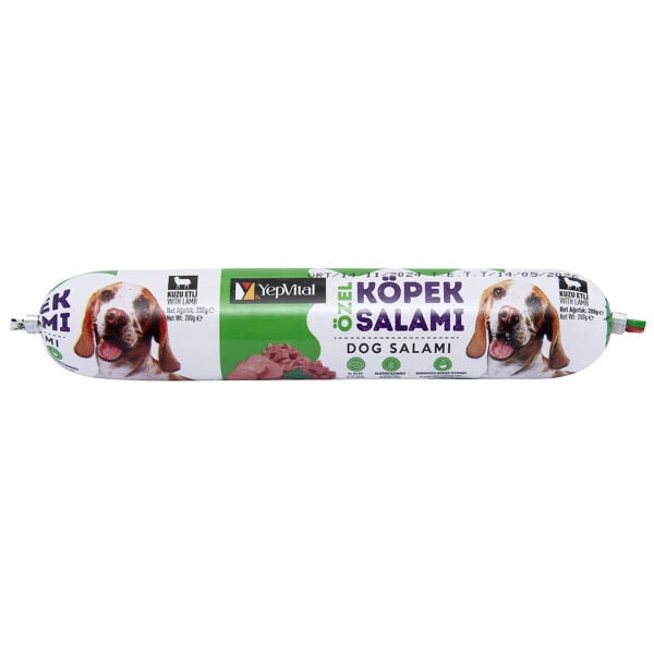 YepVital Köpek Salamı Kuzu Etli (9x200 gr)