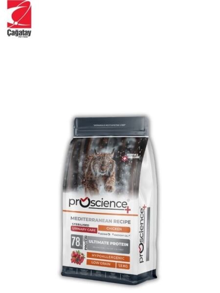 Pro Science Sterilised Cat Chicken 1.5 Kg Adet