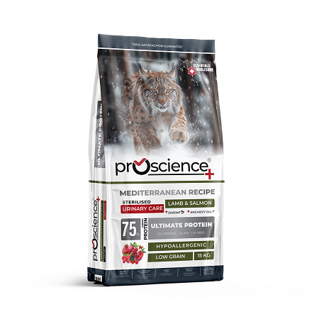 Pro Science Sterilised Cat Salmon&Lamb 15-Kg