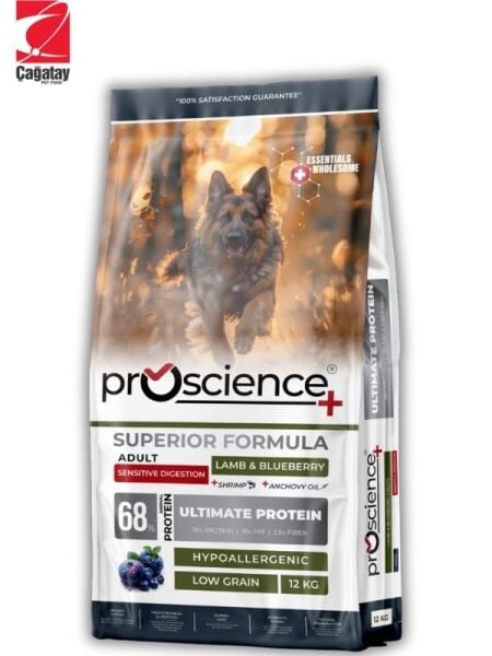 Pro Science Adult Dog Lamb&Blueberry 12 Kg